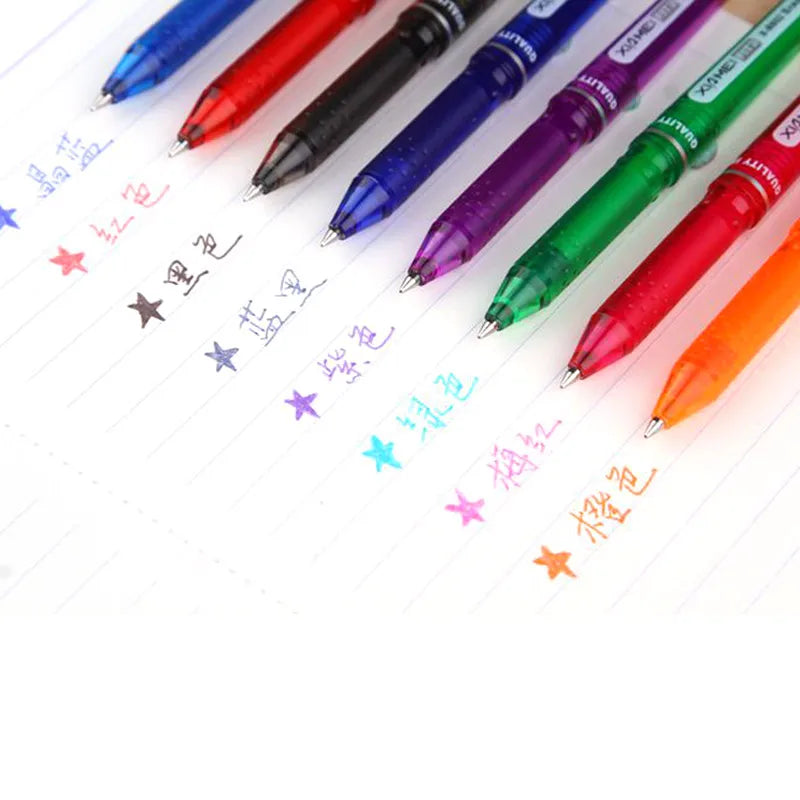 DELVTCH Erasable Gel Pen 0.7mm 0.5mm Bullet Tip