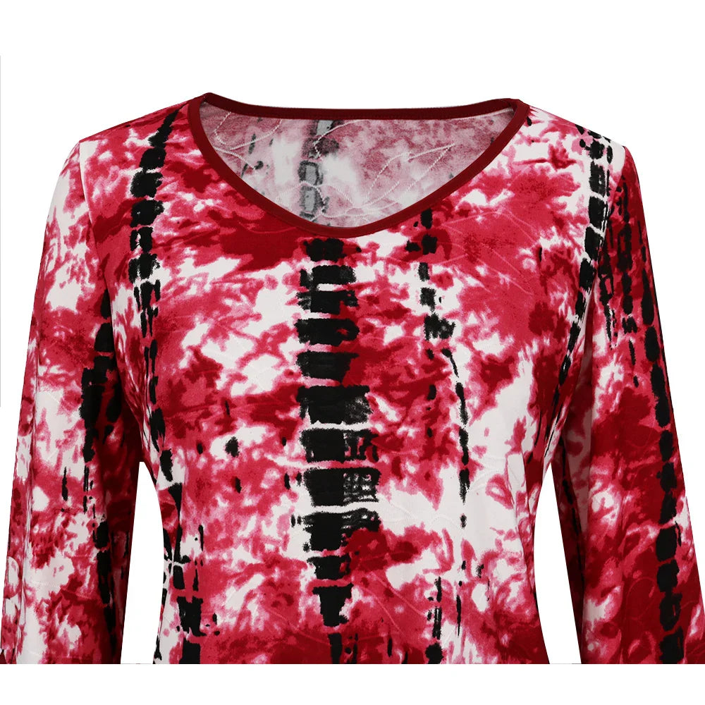 Yitonglian Trending Style Plus Size Women Blouse Summer