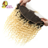 Facebeauty 1B 613 Blonde Ombre Remy Weft Brazilian