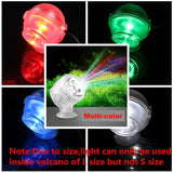 Volcano Stone Aquarium Decoration Fish Tank Bubble Volcano