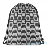 Funny Graphic print Copacabana Ipanema USB Charge Backpack