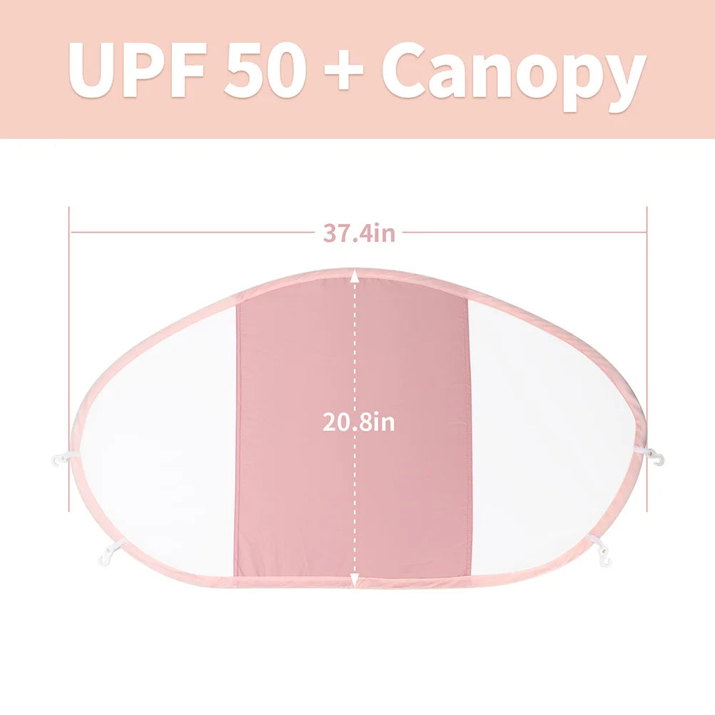 Baby Swim Float Removable Canopy UPF 50+ UV