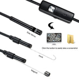 Mini USB Car Endoscope Camera Auto Parts Telescopic