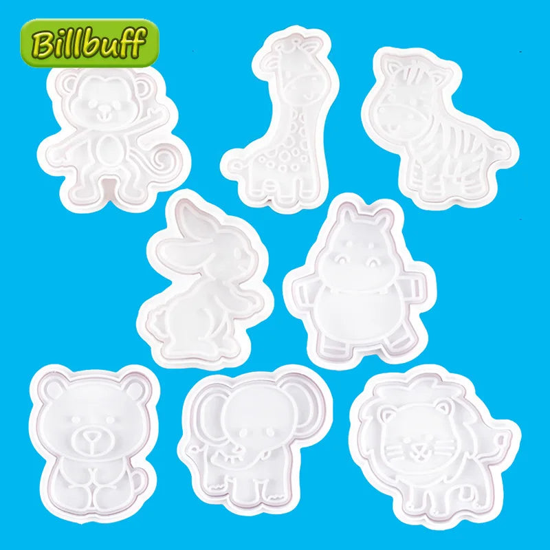 4pcs Creativity Slimes Play Dough Bear Elephant Lion