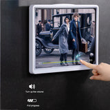 Wall Mounted No Trace Tablet Case Waterproof Storage