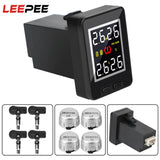 LEEPEE Car TPMS Tire Pressure Monitor System