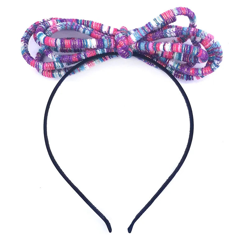 Baby Colorful hair Bow Headband Headwear For Kids