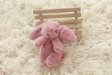 Cute cartoon plush Rabbit Keychain Love Pompom Trinket