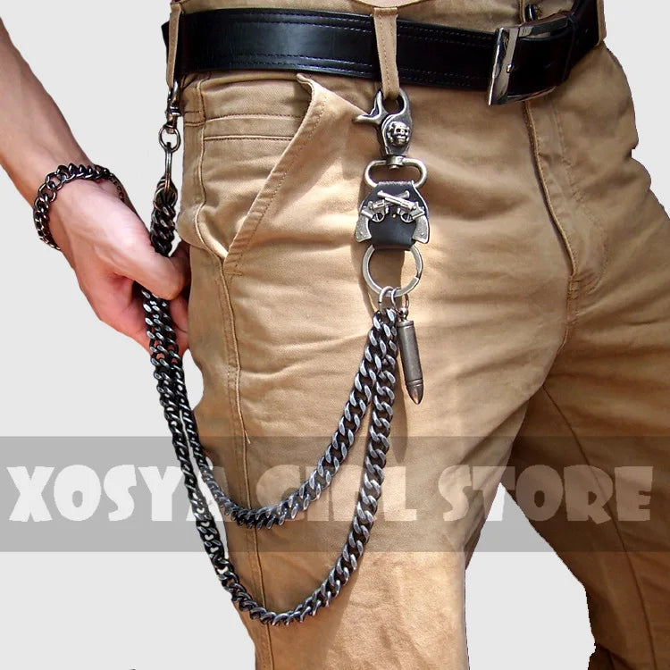 Hip hop punk horns skull metal casual wild