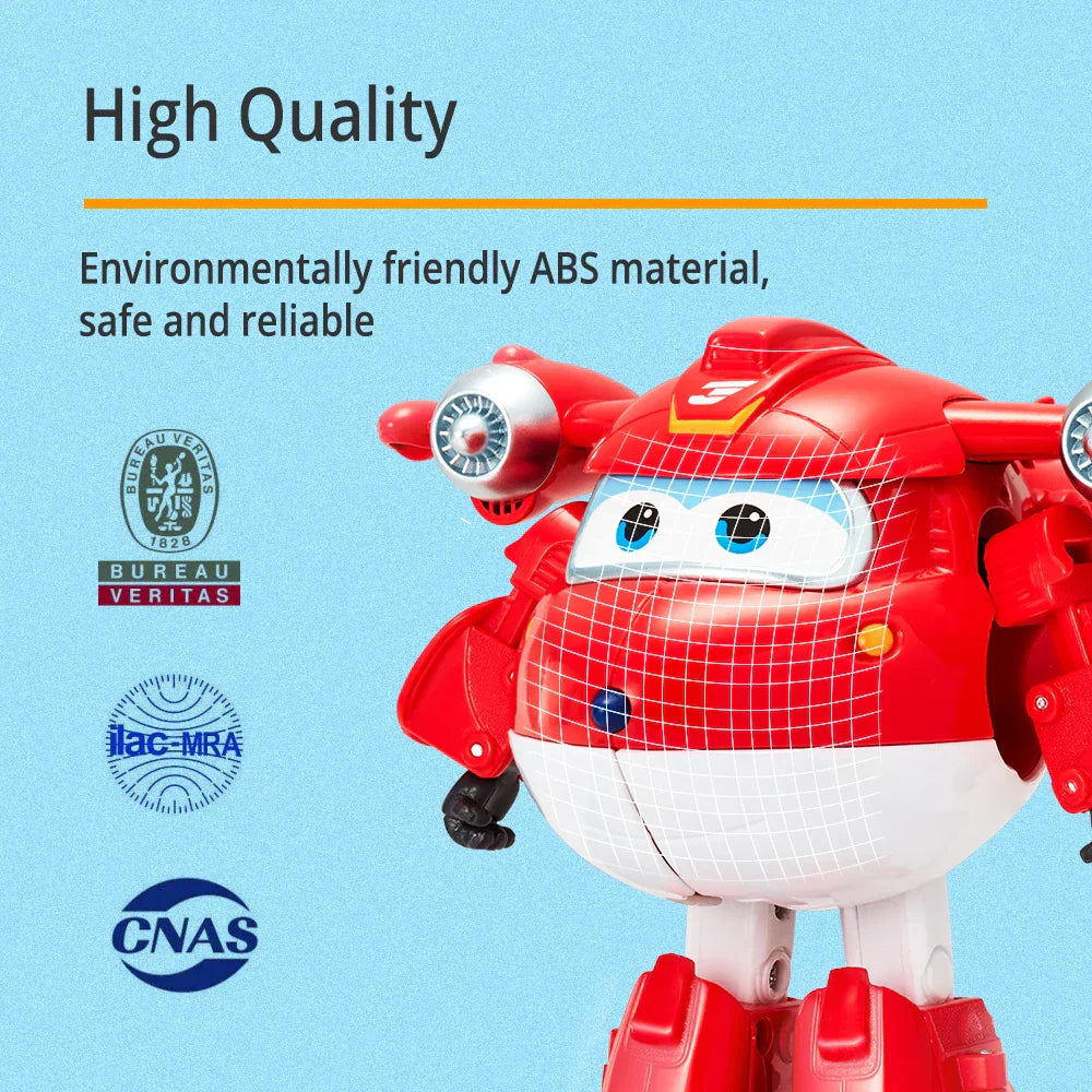 Super Wings 5 Inches Transforming Jett Dizzy Donnie