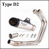 For Yamaha MT07 FZ07 Motorcross Exhaust Front Pipe