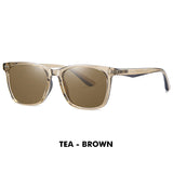 Fashion Square Sunglasses Polarized Men Women Ultra Light