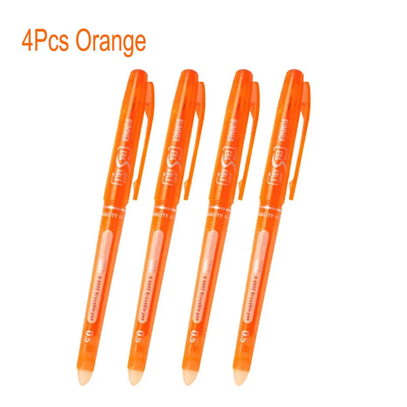 DELVTCH Erasable Gel Pen 0.7mm 0.5mm Bullet Tip