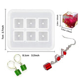 Round Square Faceted & Oval Beads Silicone Casting