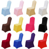 Fashion Brief Solid Chair Covers Spandex Stretchy Slip