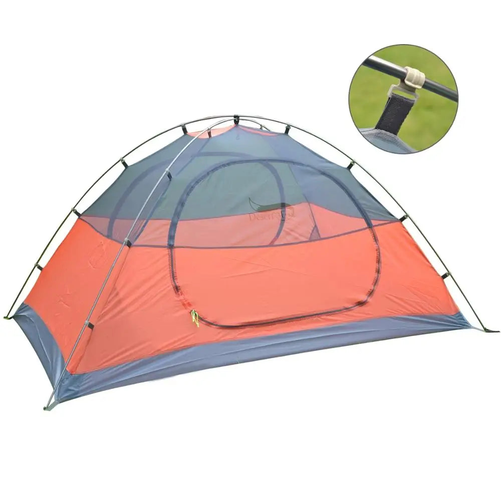 Desert&Fox 1 Person Hiking Tent Single Camping Tents