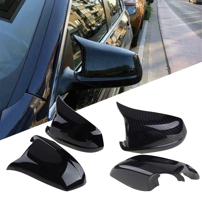 Rearview Mirror Cap Wing Side Mirror Covers Fit