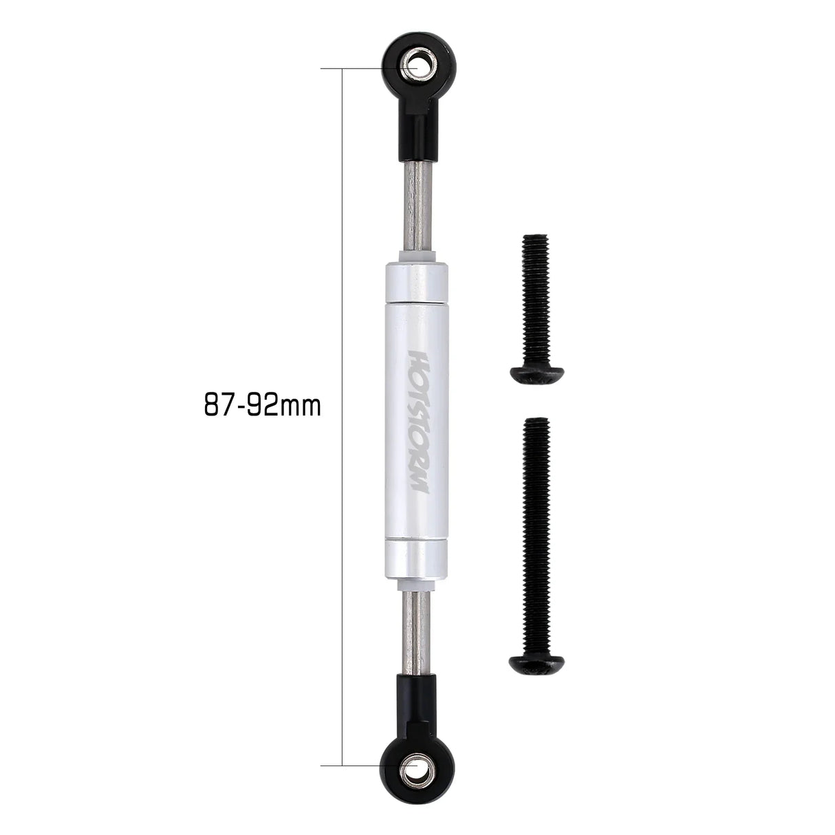 INJORA 1PCS 72-102mm Adjustable Servo Steering Link 1/10