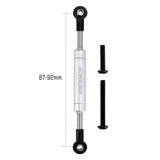 INJORA 1PCS 72-102mm Adjustable Servo Steering Link 1/10