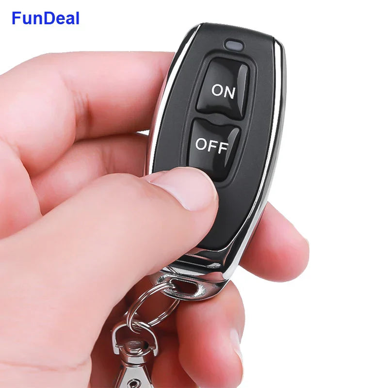 FunDeal 433Mhz Universal Wireless Remote Control Switch DC