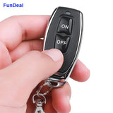 FunDeal 433Mhz Universal Wireless Remote Control Switch DC