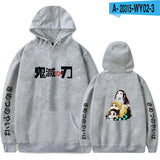 Anime Hoodie Demon Slayer Oversized Hoodies Sweatshirts Men/Womens
