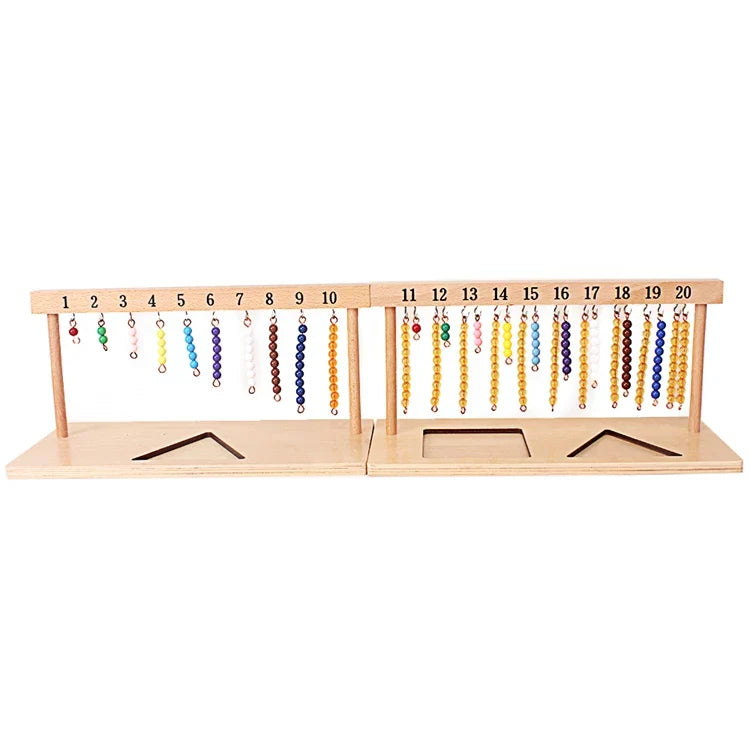 Montessori Teaching Math Toys Digitals Numbers 1-20 Hanger
