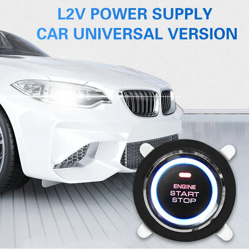 Car lock one key start RFID one key