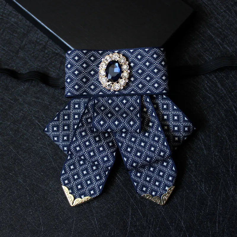 Handmade Bow Tie Men's Unisex British Business Banquet