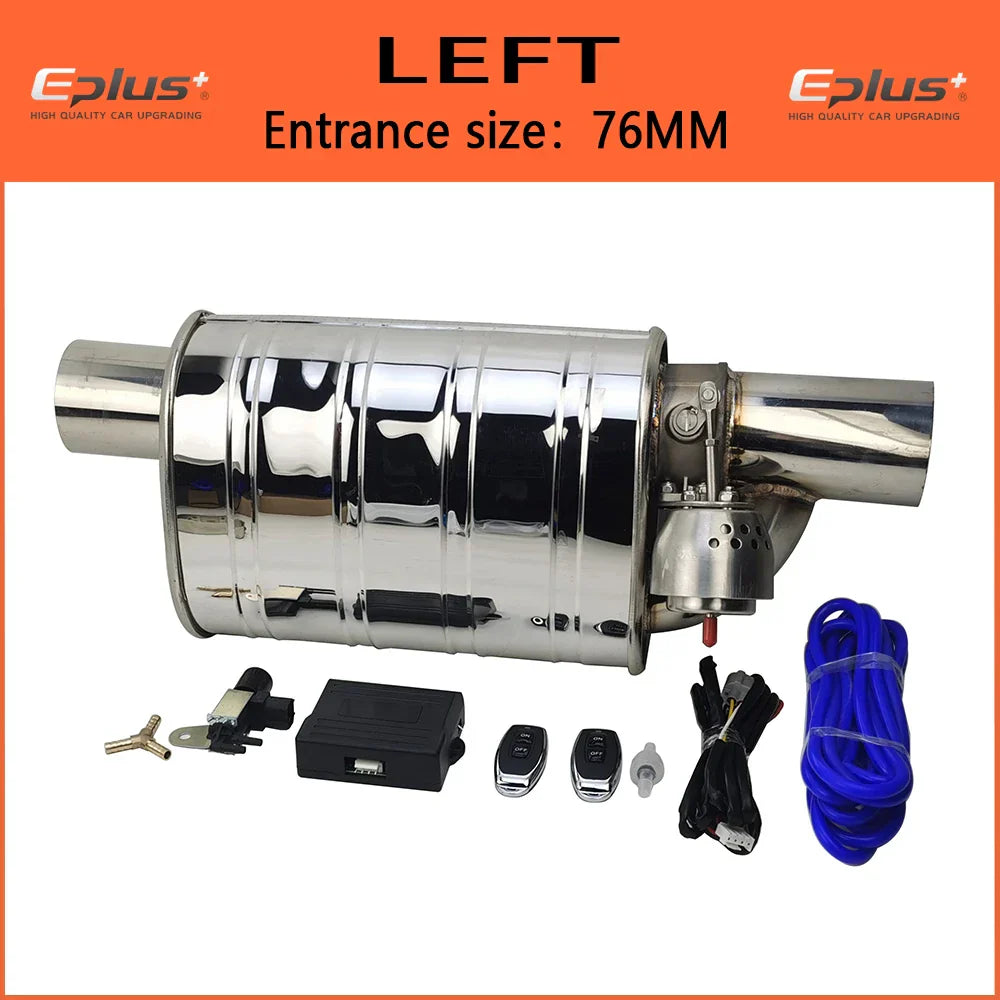 EPLUS Car Exhaust System Vacuum Valve Control Exhaust