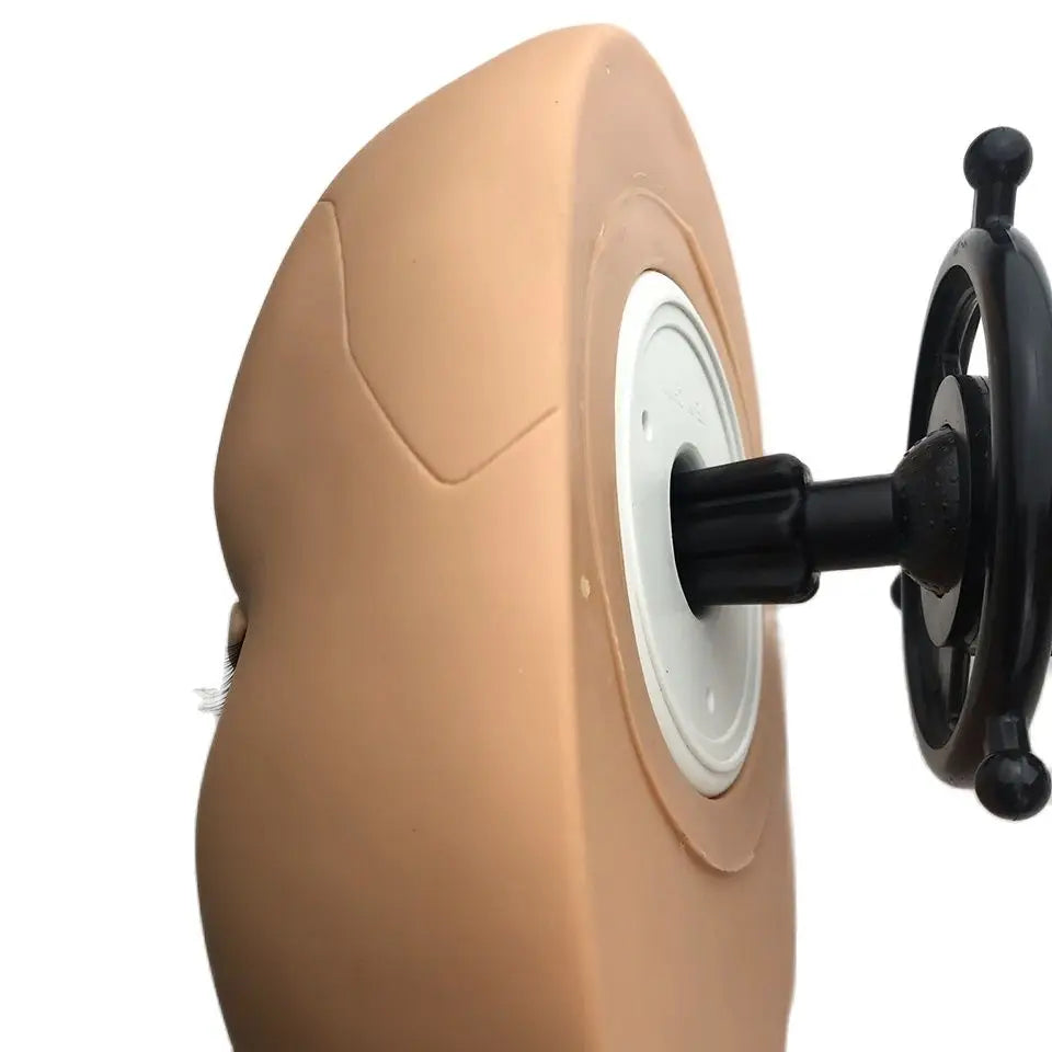 Mannequin Head for Eyelashes Handmade Practice Silicone Lash