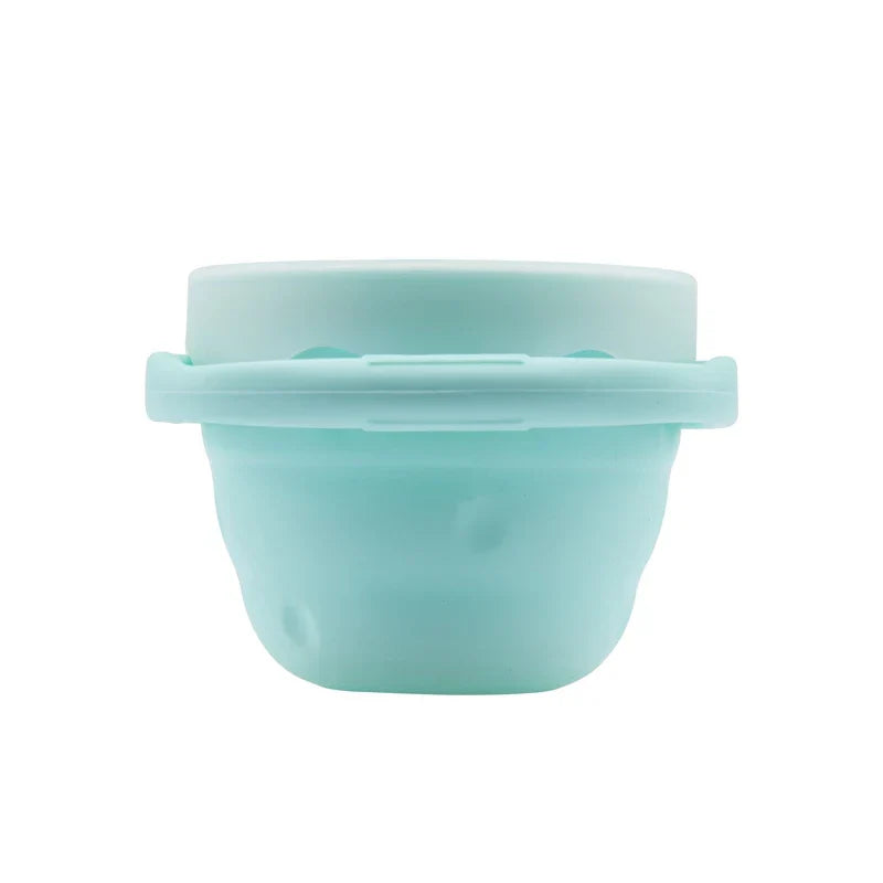 BPA Free Kids Silicone Food Storage Foldable Box