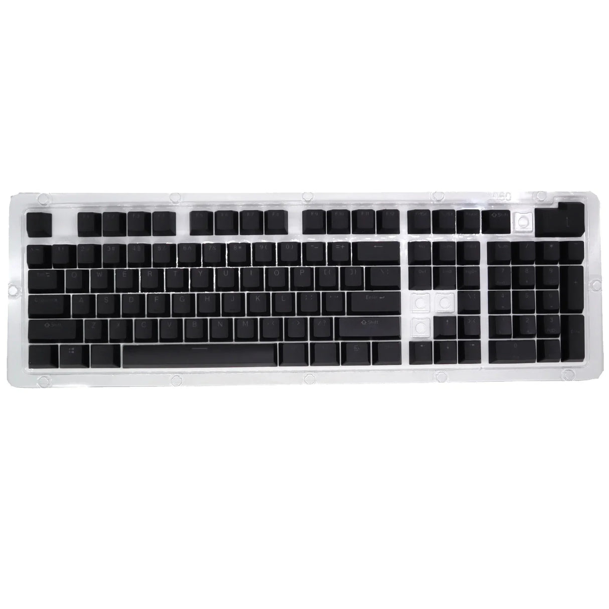 104 Keys Mechanical Keyboard PBT Keycaps Replacement Ergonomic