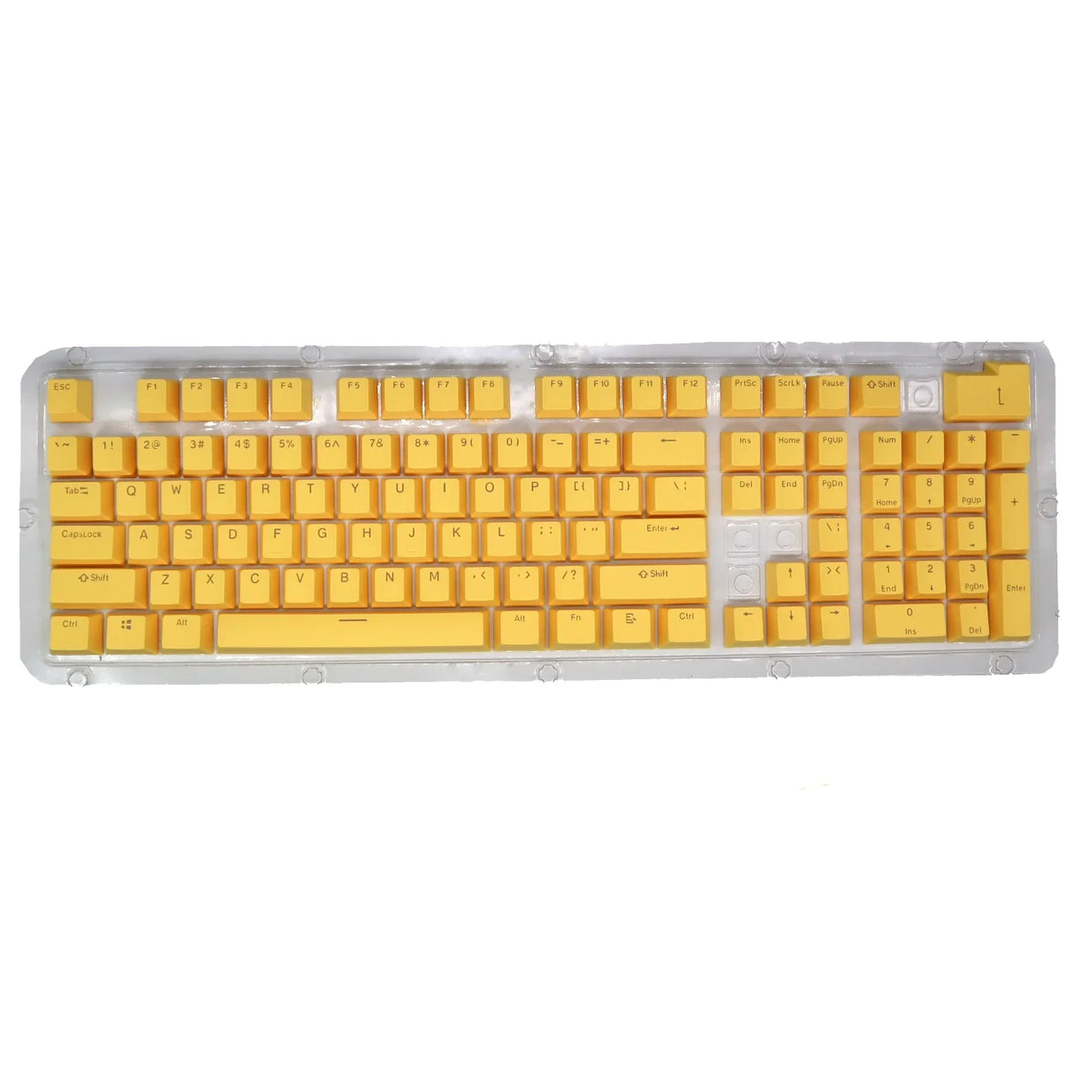 104 Keys Mechanical Keyboard PBT Keycaps Replacement Ergonomic