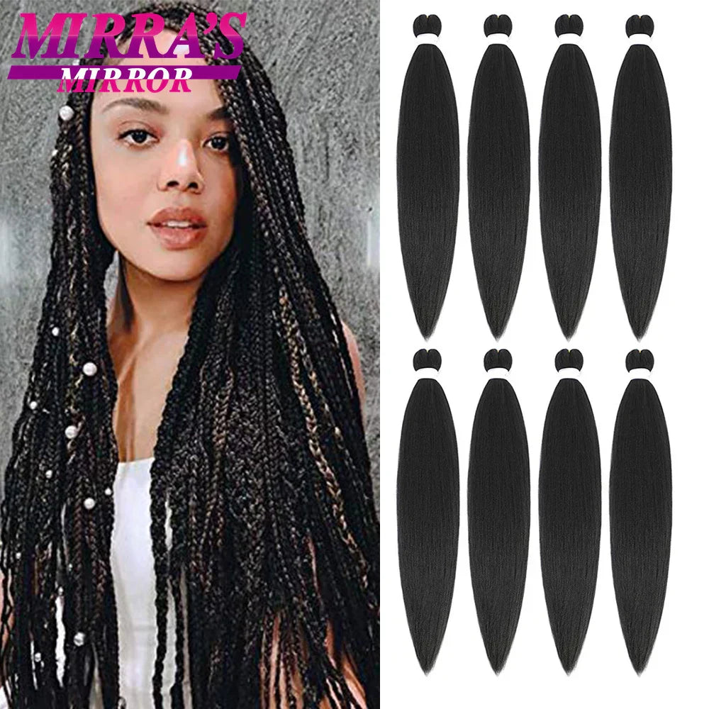 Braiding Hair Extensions Synthetic Hair for Braids Ombre