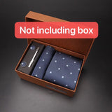 modern ties for men 2024 red Set Gift