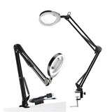 USB 10X or 10X20X Magnifier With LED Lamp