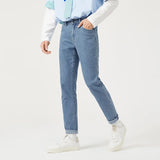 SEMIR Jeans Men Solid Retro Hong Kong Style