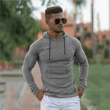 New Fashion Winter Hooded Sweater Men Warm Turtleneck