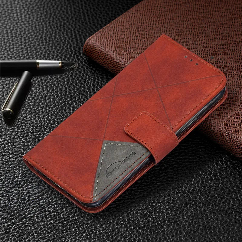 Wallet Flip Case For Redmi 12C Cover Case