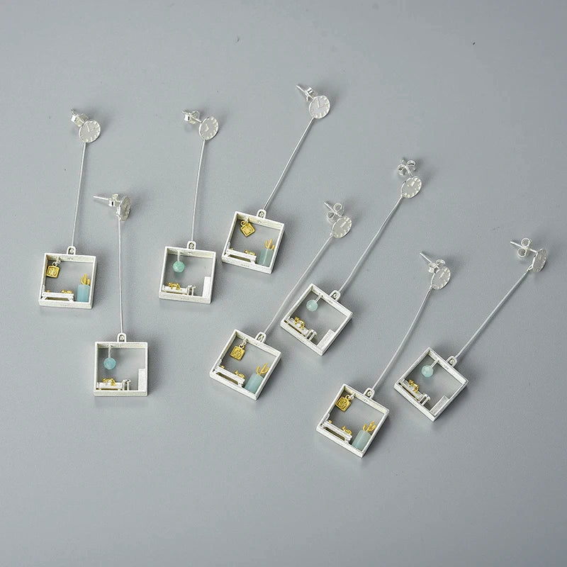 Lotus Fun Real 925 Sterling Silver Lazy Cat