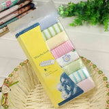 8Pcs 100% Cotton Newborn Baby Towels Saliva Towel