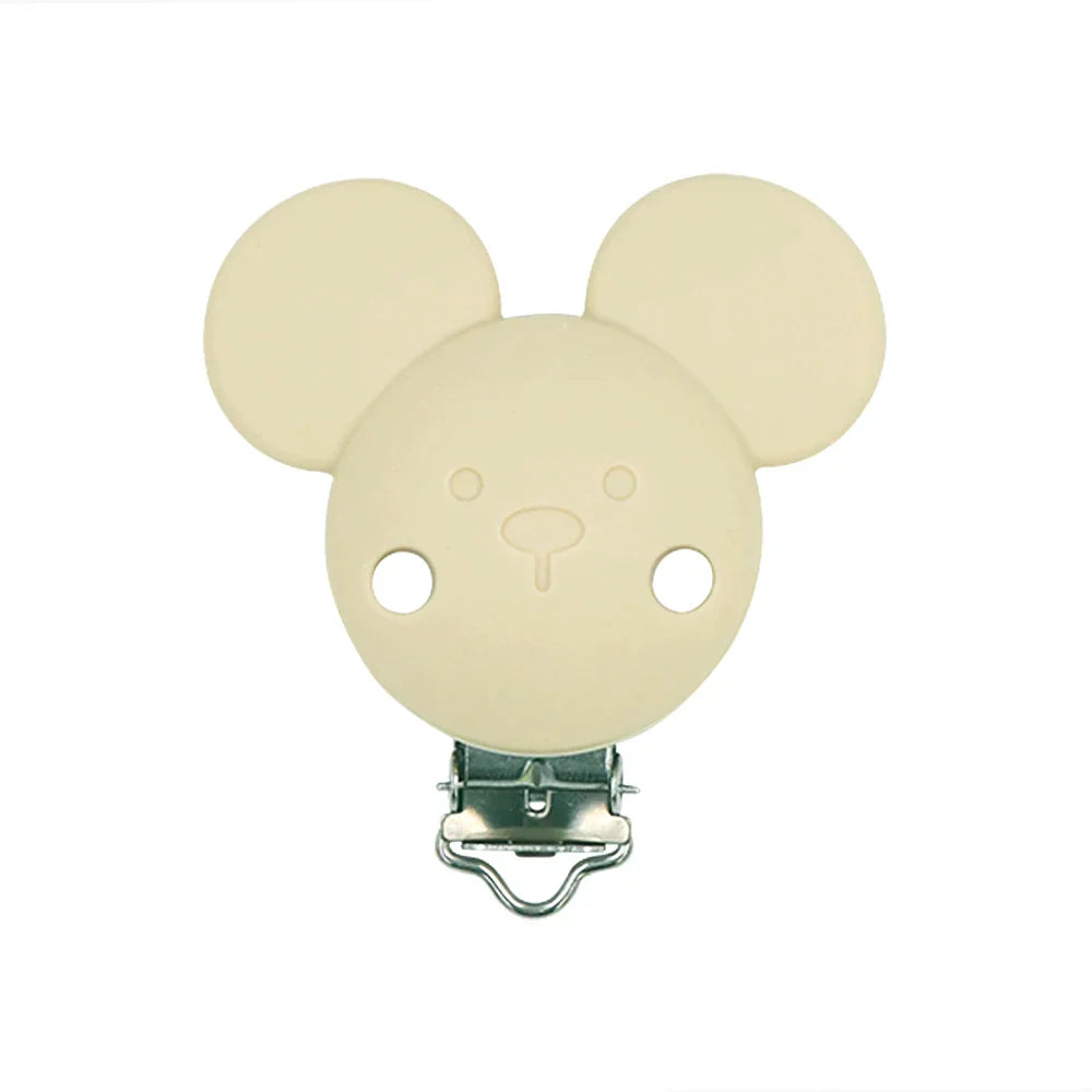 BOBO.BOX 10pc Silicone Beads Mikey Mouse Round Shape