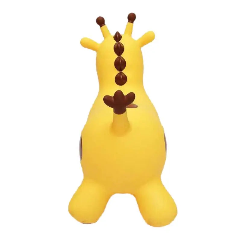 Inpany Bouncy Giraffe Hopper Inflatable Jumping Giraffe Bouncing