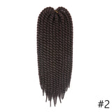 YunRong Senegalese Twist Hair Jumbo Crochet Braids 22