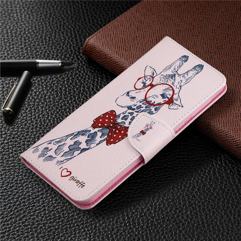 Wallet Flip Case For Redmi 12C Cover Case