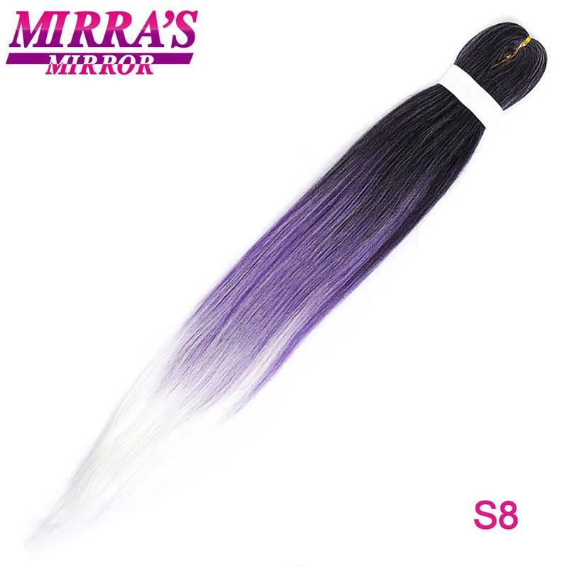 Braiding Hair Extensions Synthetic Hair for Braids Ombre