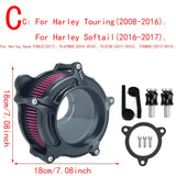 RSD Turbine Clarion Air Cleaner Matte Black Intake