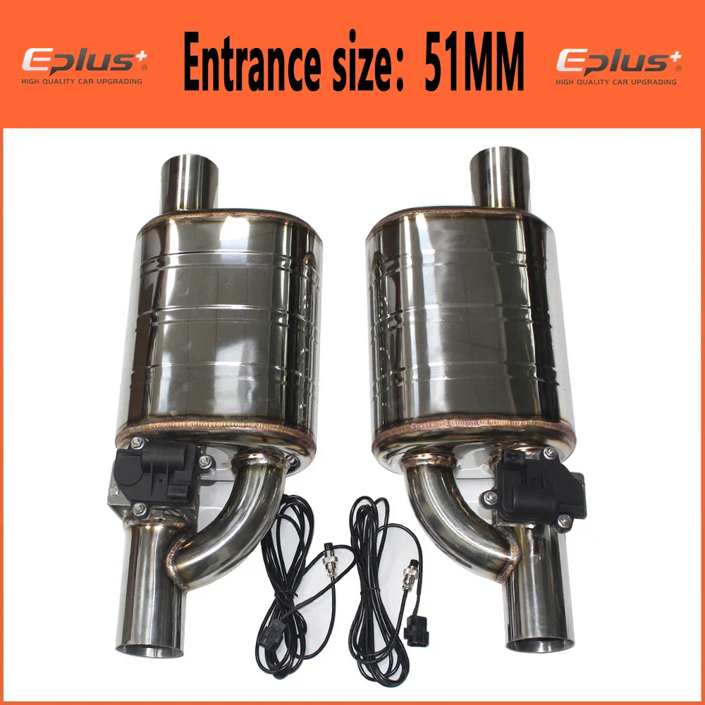 EPLUS 1 Pair 2pcs Car Exhaust System Electric