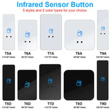 5pcs Touchless Exit Button Door Access Control Release